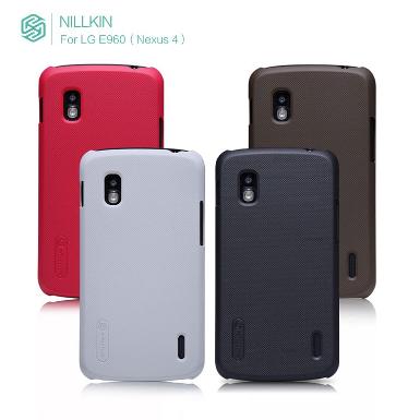 เคส Nexus 4 (Nillkin Super Shield) แถมฟิลม์กันรอย Nillkin ชนิด HD